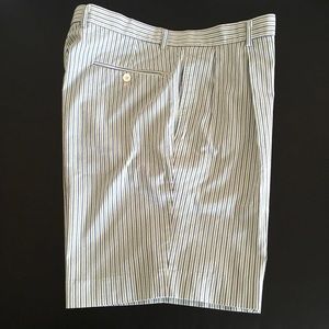 Pinstripe shorts